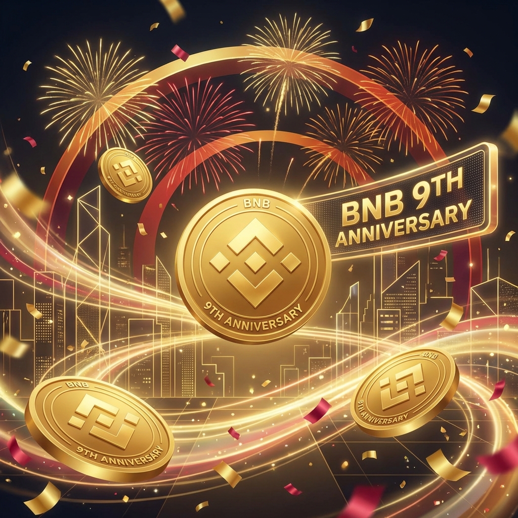 Celebración Binance 9º Aniversario